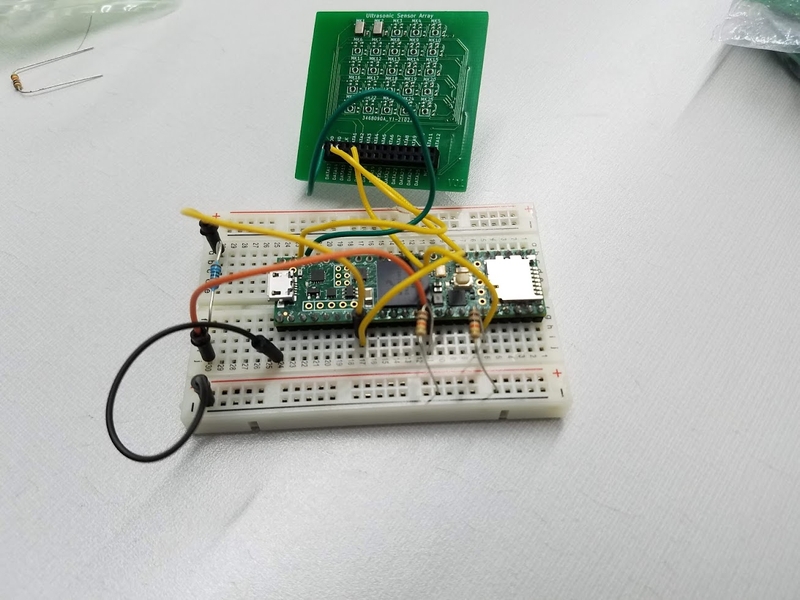 Ultrasonic Array In Development